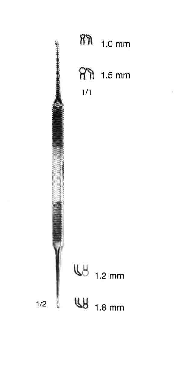 HOUSE ÇİFT TARAFLI KÜRET 1.0/1.2MM 15CM